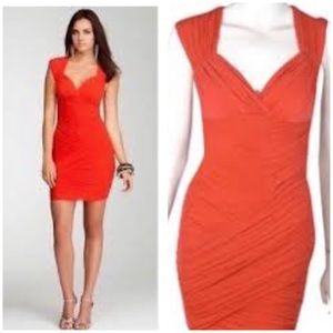 BEBE BODY-CON ILLUSION SEXY DRESS XS
